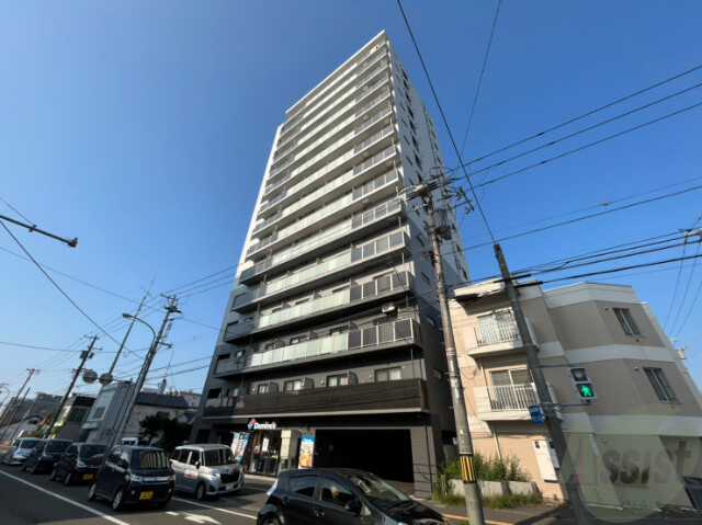 建物外観　札幌市東区北１５条東「アルファスクエア北１５条」