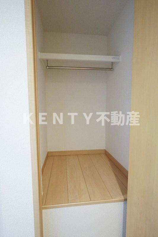 収納　ちょっとした収納スペースも充実しています