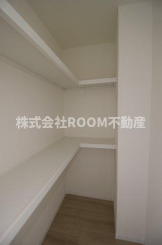 収納　ちょっとした収納スペースも充実しています