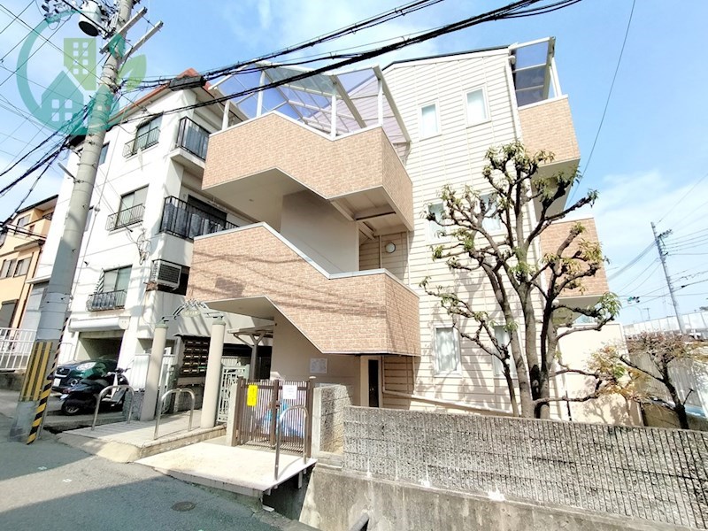 建物外観　アビテ六甲（NTTフレッツ光1Gネット無料物件）