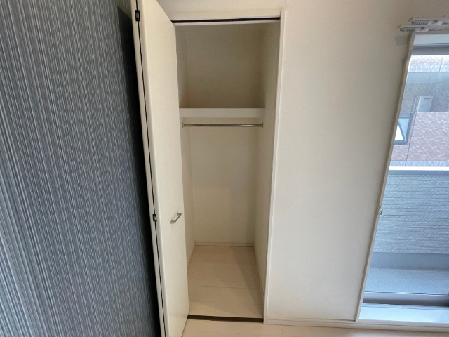 収納　クローゼットです
