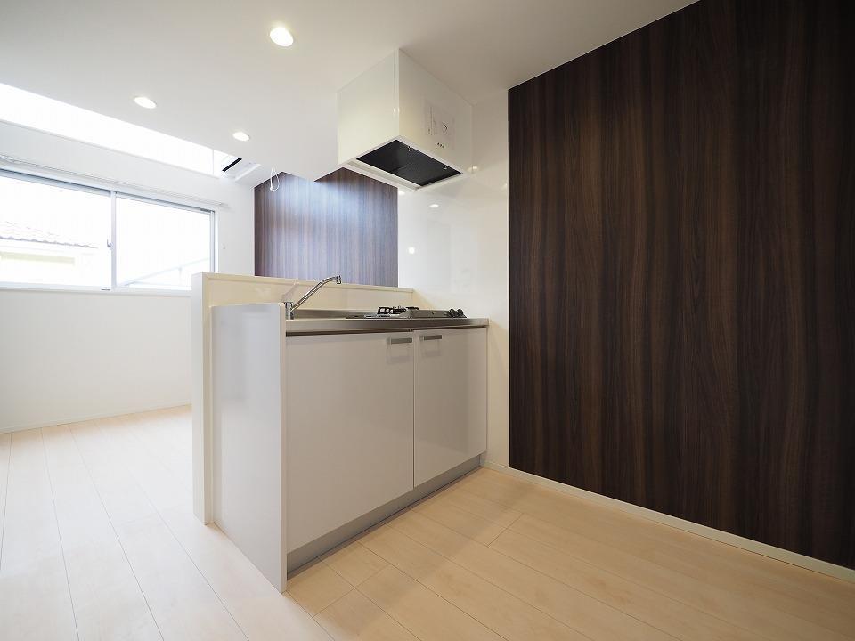 キッチン　解放感がある対面キッチンでお料理も楽しく