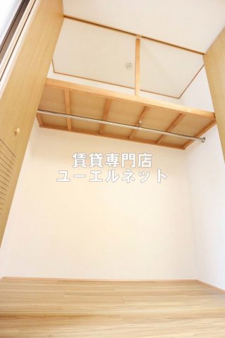 収納　クローゼット付きでお部屋もスッキリ♪