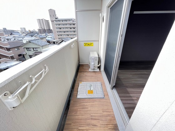 バルコニー　※別部屋の写真です