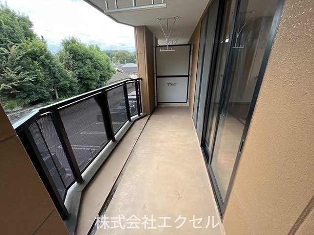 バルコニー　風通しがいいです。