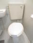 トイレ　白を基調とした空間で清潔感のあるトイレです♪