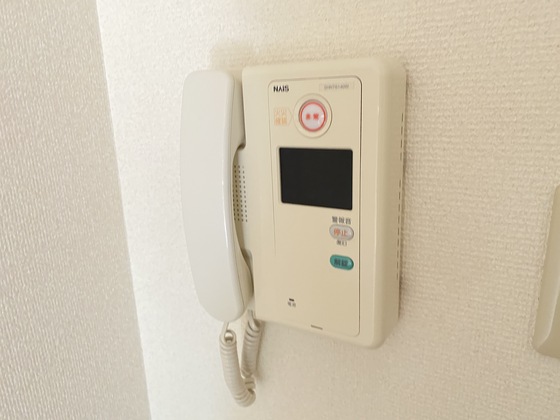 セキュリティ　※別部屋の写真です