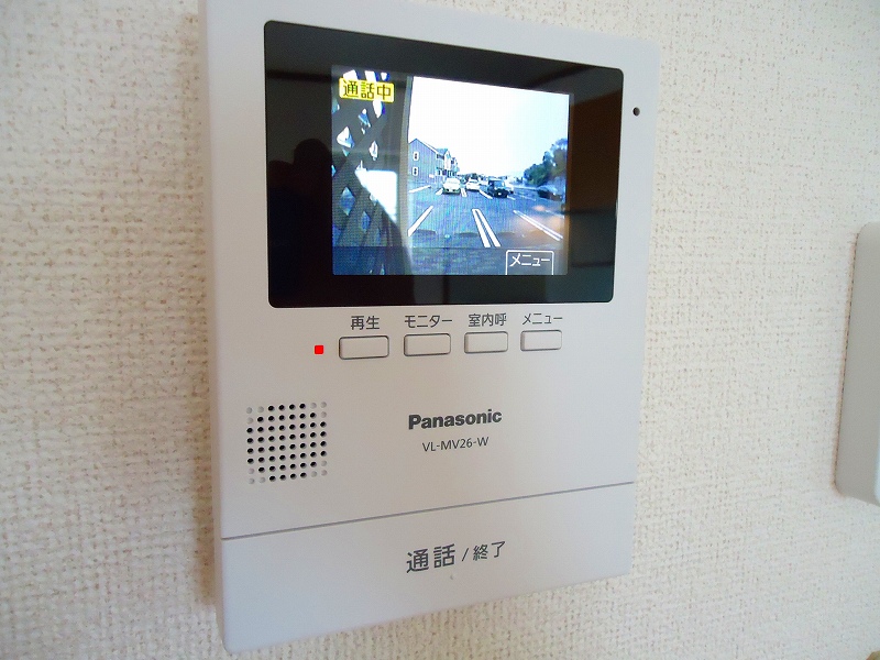 セキュリティ　モニター付きインターフォン