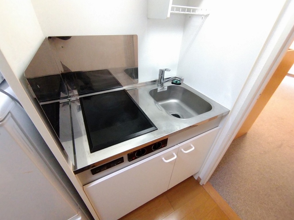 キッチン　シングルレバー設置