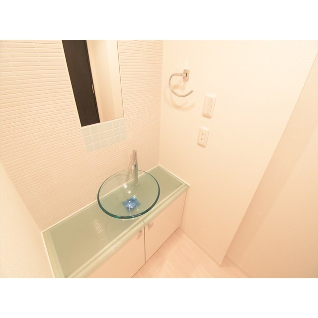 洗面設備　洗面所です