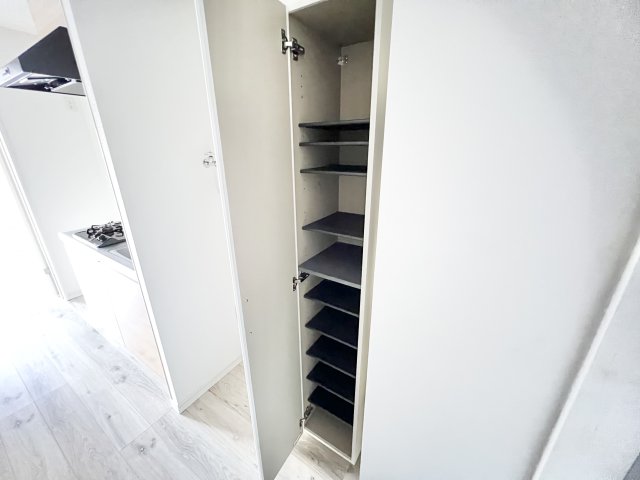 収納　ちょっとした収納スペースも充実しています