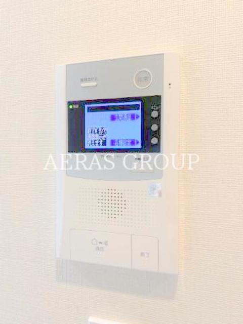 セキュリティ　モニター付きインターホン