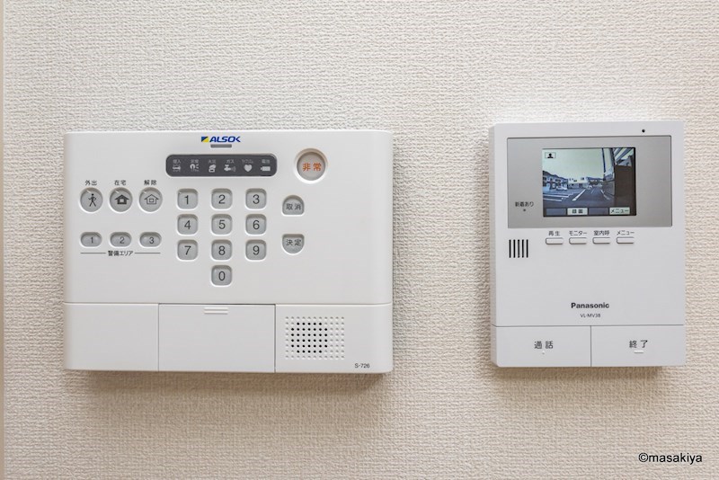 セキュリティ　ALSOKホームセキュリティ　TVインターホン