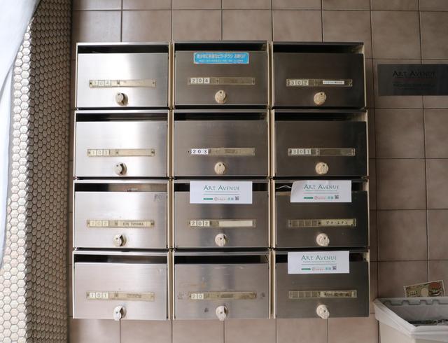 その他共有部分　共用設備　メールボックス