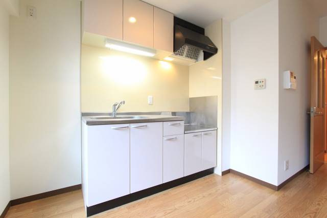 キッチン　大きめキッチンがこちらに。