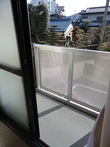 眺望　バルコニー部分と眺め