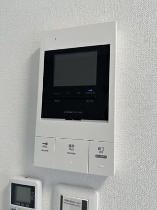 セキュリティ　モニタ付きインターホンで安心♪ 同施工タイプ