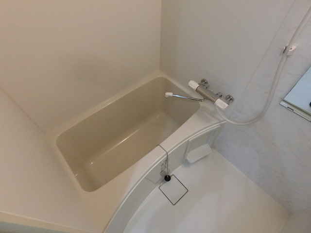 バス・シャワールーム　ゆったりとご入浴してもらえるサイズです