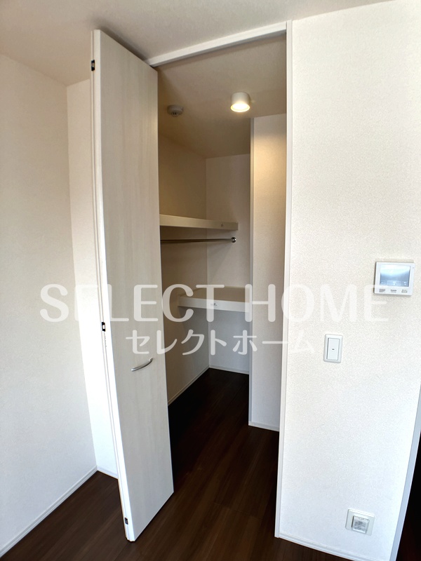 収納　大きなスペースがあり、収納には困りません