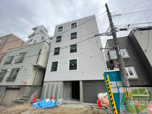 建物外観　札幌市中央区南９条「ＢＬＡＮＣ　ＣＡＳＳＥ南９条」