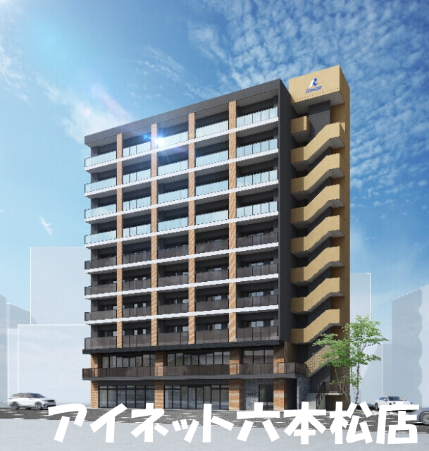 建物外観　最寄り駅徒歩4分圏内の人気デザイナーズマンションです