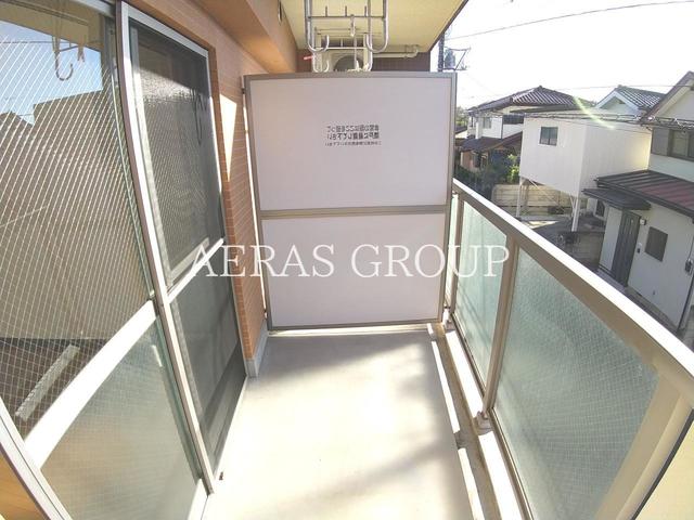 バルコニー　他部屋参考写真。