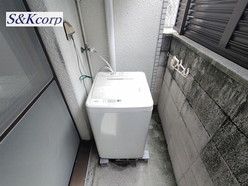 洗面設備　神戸六甲ヒルズ（J：COM1Gネット無料、家具家電付）