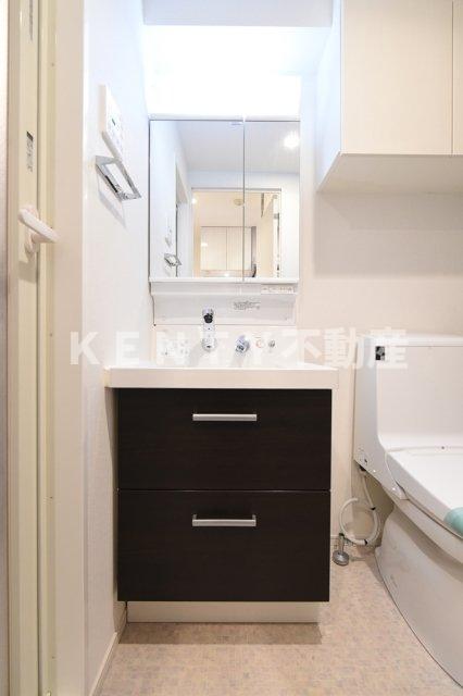 洗面設備　洗面所です