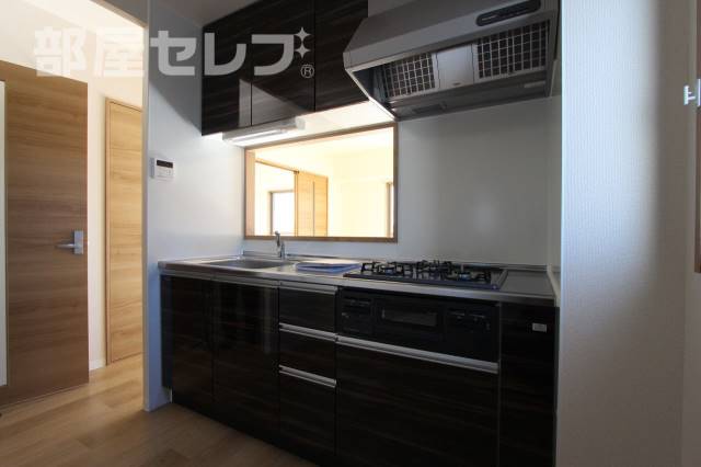 キッチン　４０５号室の写真です