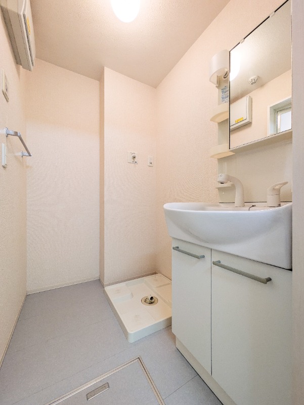 洗面設備　図面と現状に相違がある場合には現状を優先