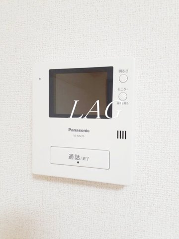 セキュリティ　モニター付きインターホンです。
