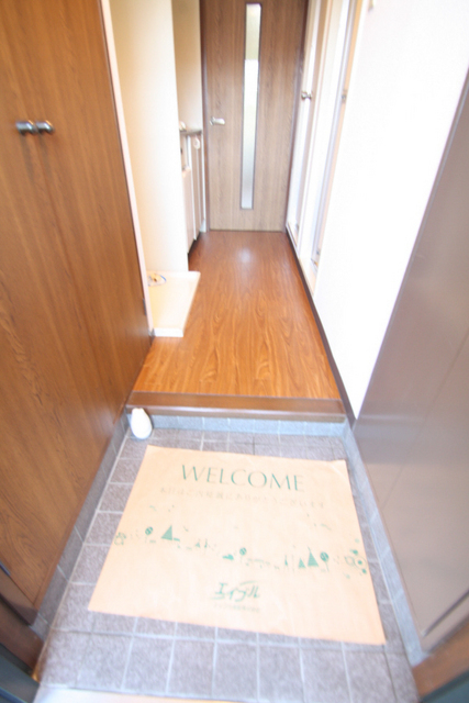 玄関　玄関からの眺め