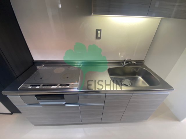 キッチン　シンプルな清潔感のあるキッチンです！