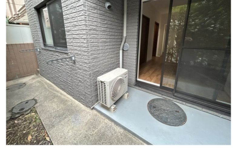 バルコニー　落ち着いた時間を過ごせるバルコニーです