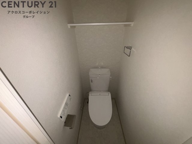 トイレ　ウォシュレット付きのトイレです♪