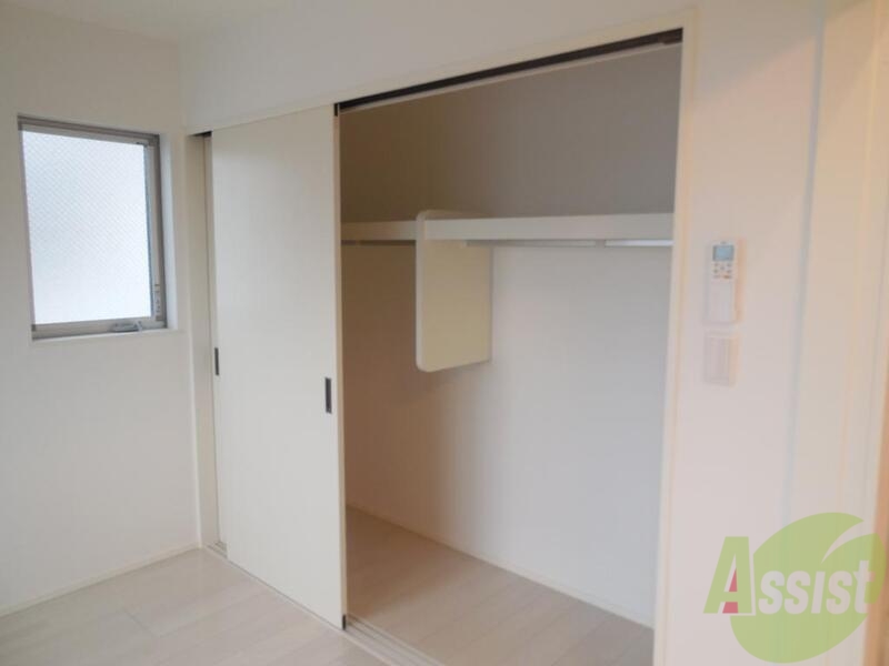 収納　奥行きもしっかりあるクローゼット