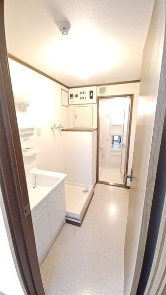 洗面設備　シャワードレッサー付きです！