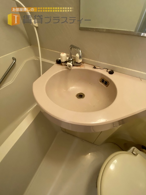 洗面設備　朝はここで。。。