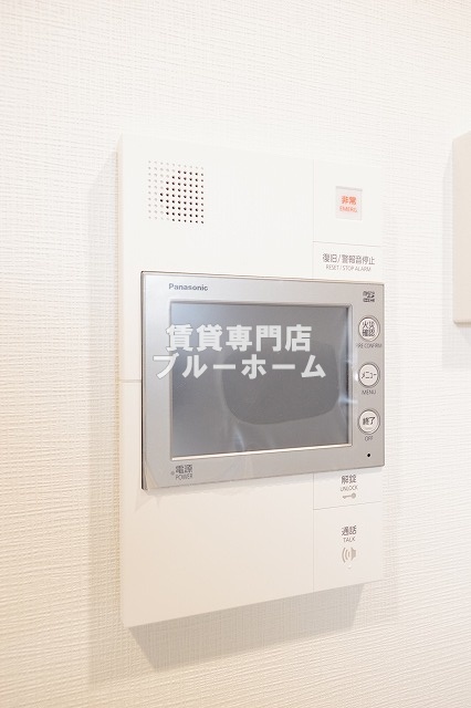 セキュリティ　安心のモニター付きインターホン！