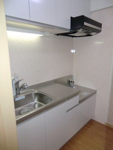 キッチン　ガスコンロ設置可能のキッチン