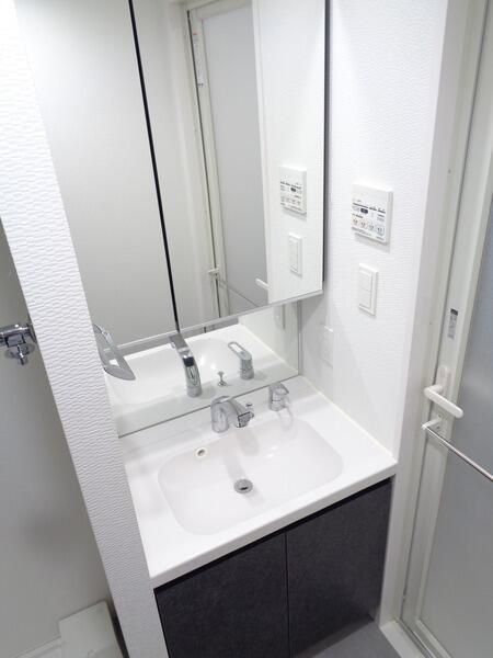 洗面設備　※他号室参考写真（反転）
