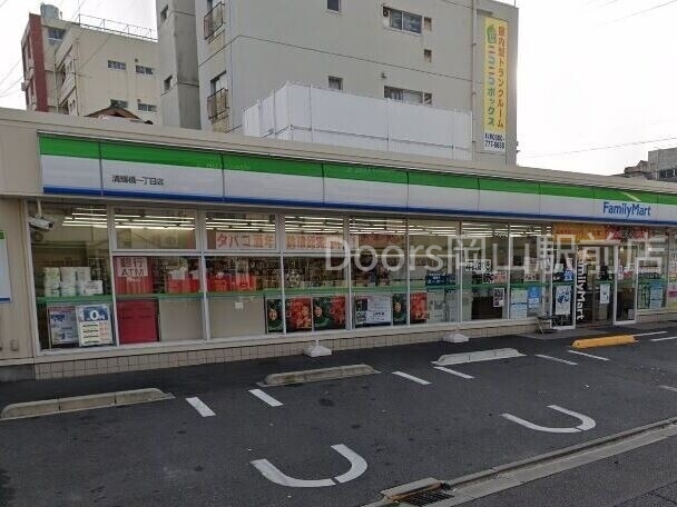 コンビニ　ファミリーマート清輝橋一丁目店（コンビニ）まで597m