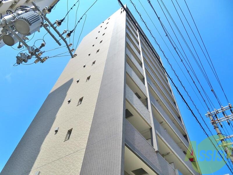 建物外観　大阪市西淀川区姫里。スワンズ大阪アクシオン
