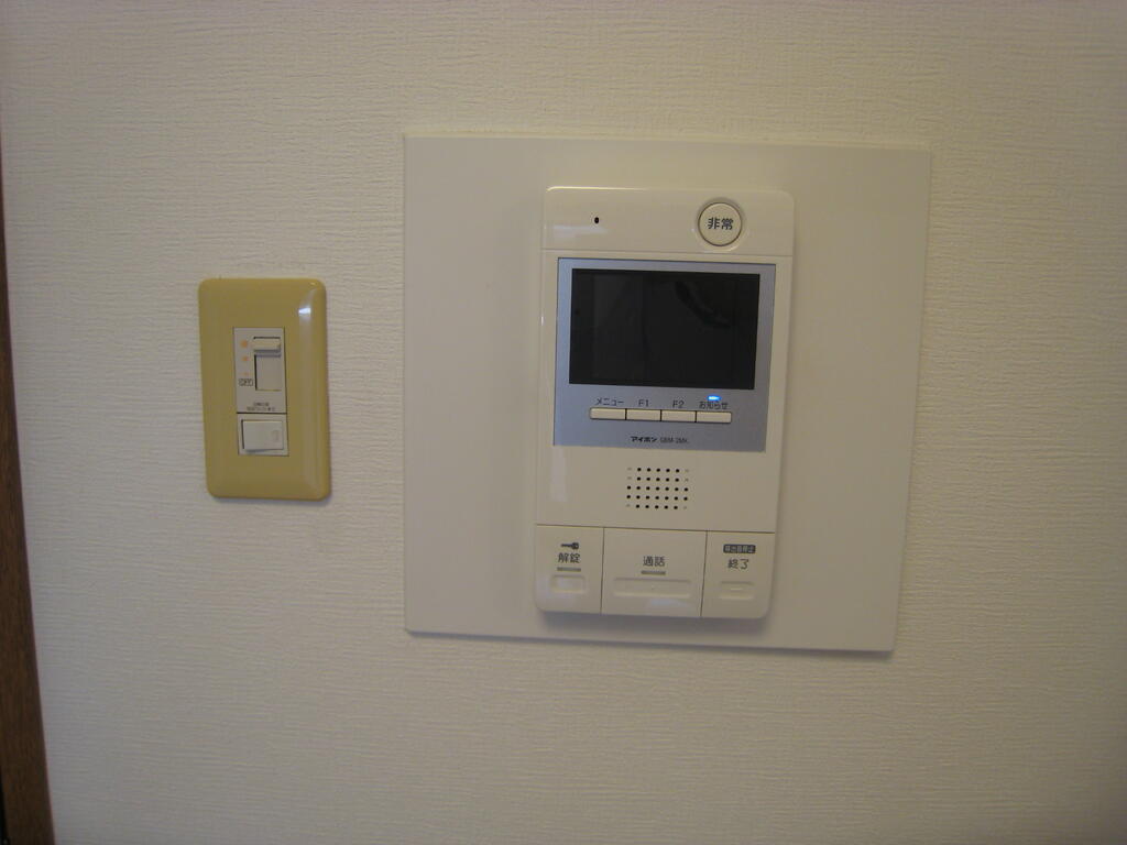 セキュリティ　ＴＶモニター付きインターホン