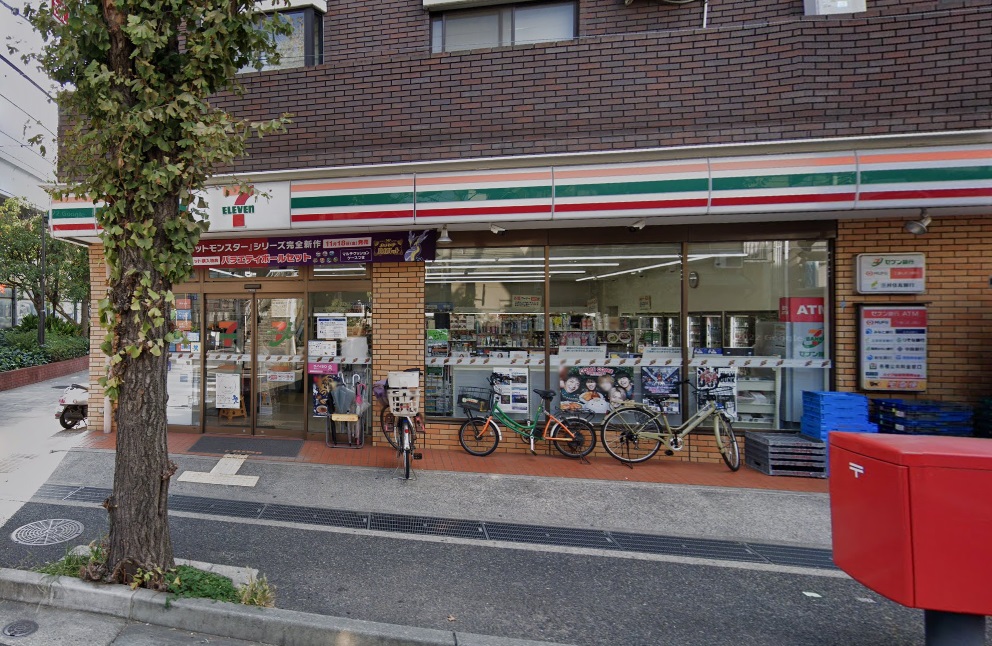 コンビニ　セブンイレブン 阪神青木駅前店（コンビニ）まで96m