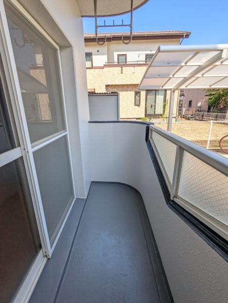 バルコニー　洗濯物もしっかり干せます★