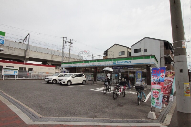 コンビニ　ファミリーマートあびこ駅西店（コンビニ）まで236m