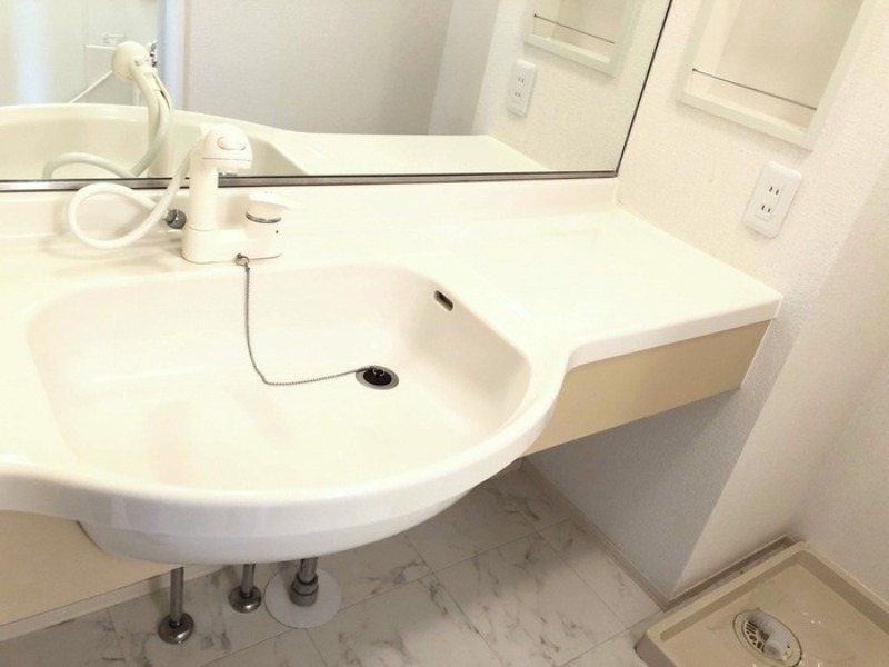 洗面設備　図面と現状に相違がある場合には現状を優先