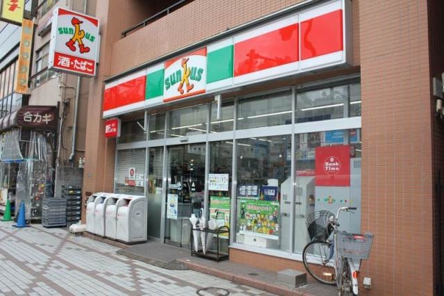 コンビニ　サンクス門前仲町店（コンビニ）まで151m