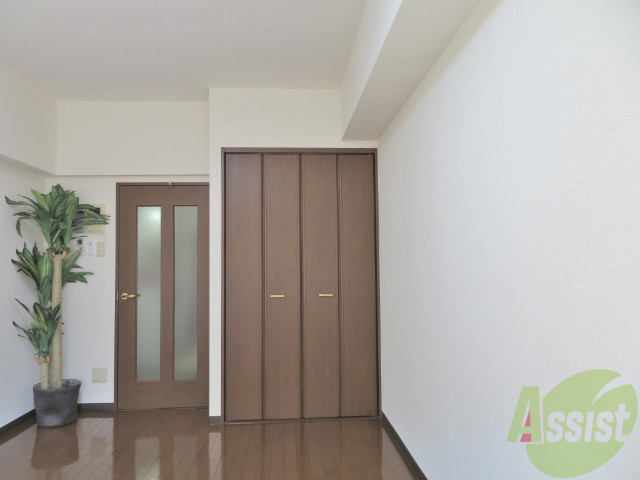 収納　クローゼットがありました。お洋服や荷物はここへ